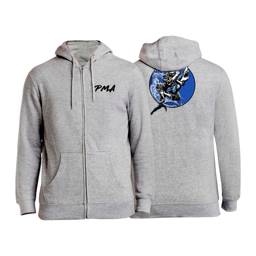 Pacific Martial Arts Academy Zip-Up Hoodie #8043 B