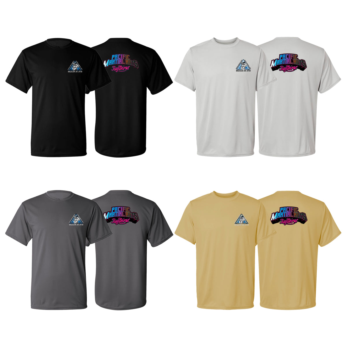 Pacific Martial Arts Academy Dry Fit Shirts #8043 C (JiuJiteiras)