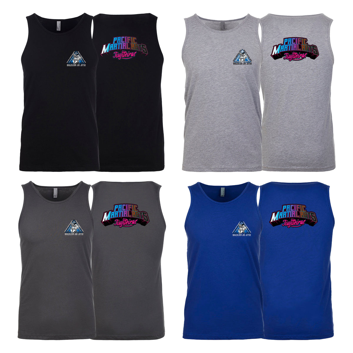 Pacific Martial Arts Next Level Tank Tops #8043 C (JiuJiteiras)