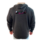 Pacific Martial Arts Academy Sherpa Lined Zip-Up Hoodie #8043 C (JiuJiteiras)