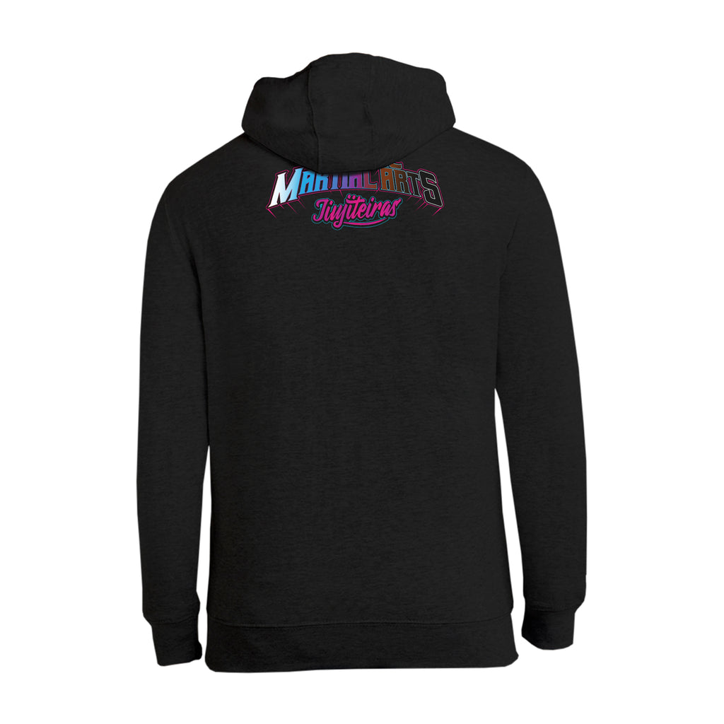 Pacific Martial Arts Academy Zip-Up Hoodie #8043 C (JiuJiteiras)