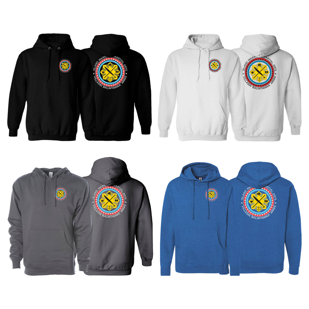 Pacific Martial Arts Academy Sweater Hoodie #8043 D (Island Warriors Design)