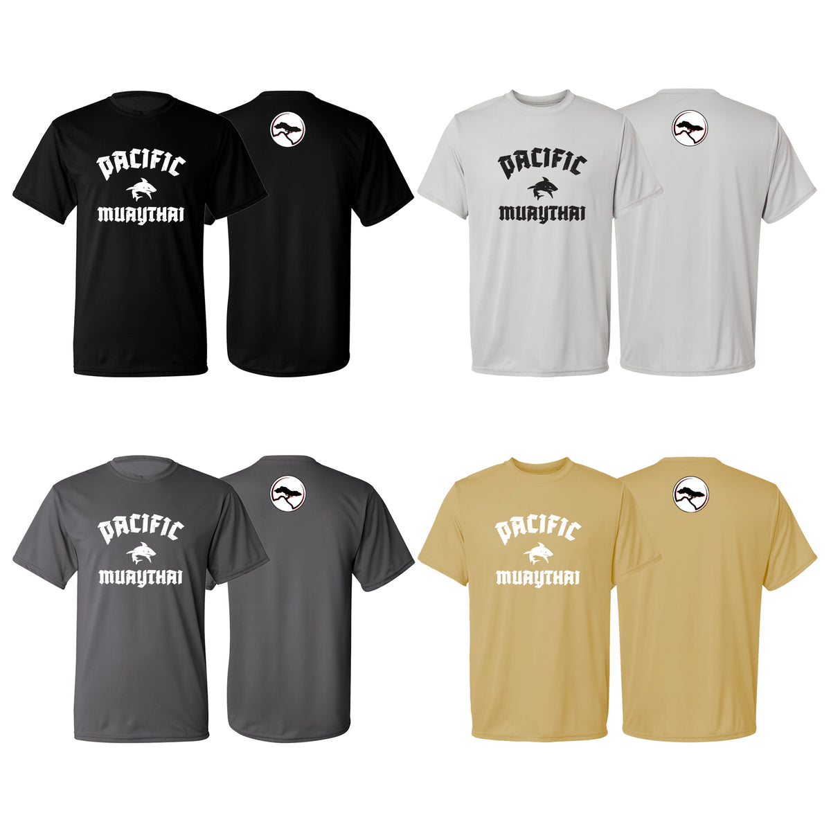 Pacific Martial Arts Academy Dry Fit Shirts #8043 E