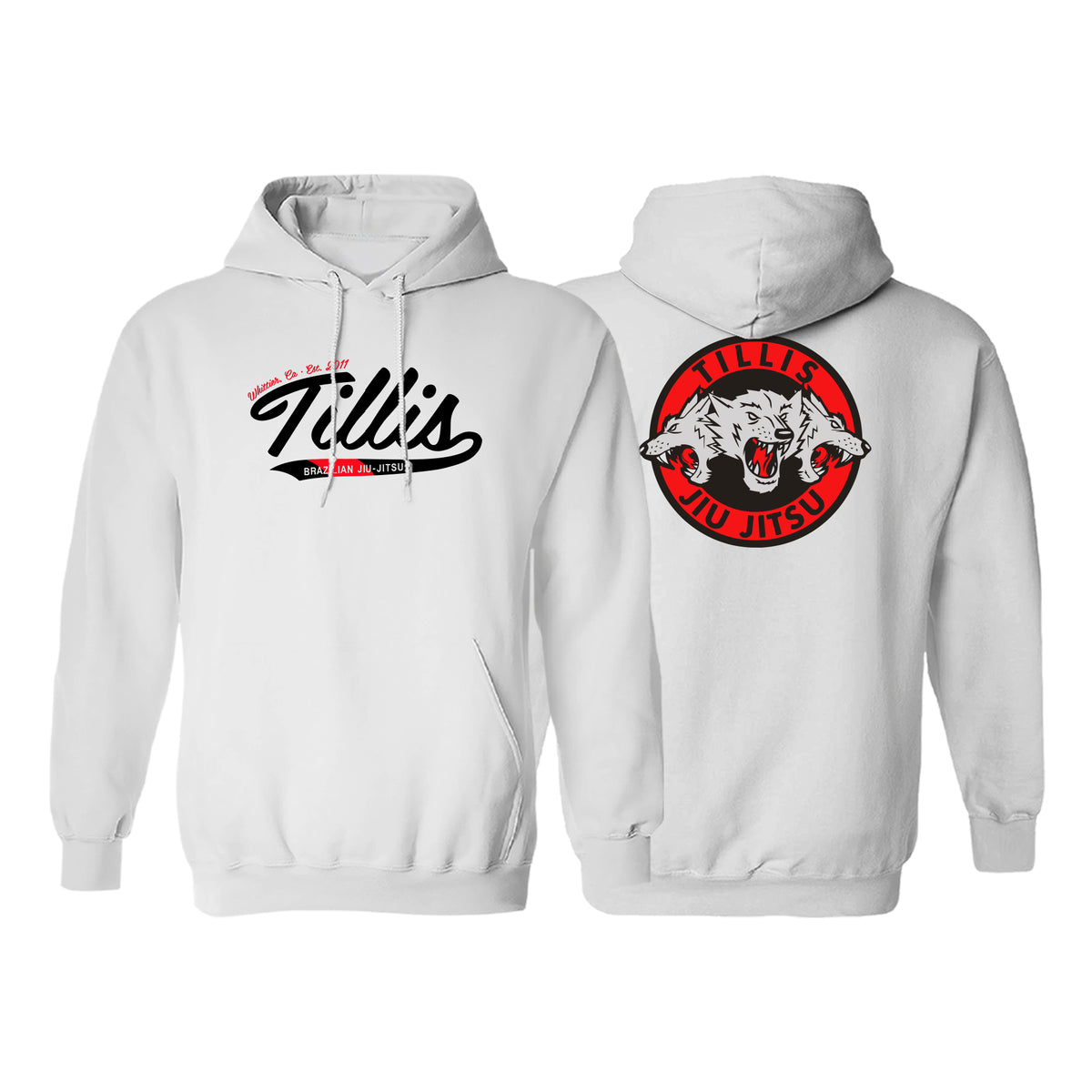 Tillis BJJ Academy Sweater Hoodie #8044 A