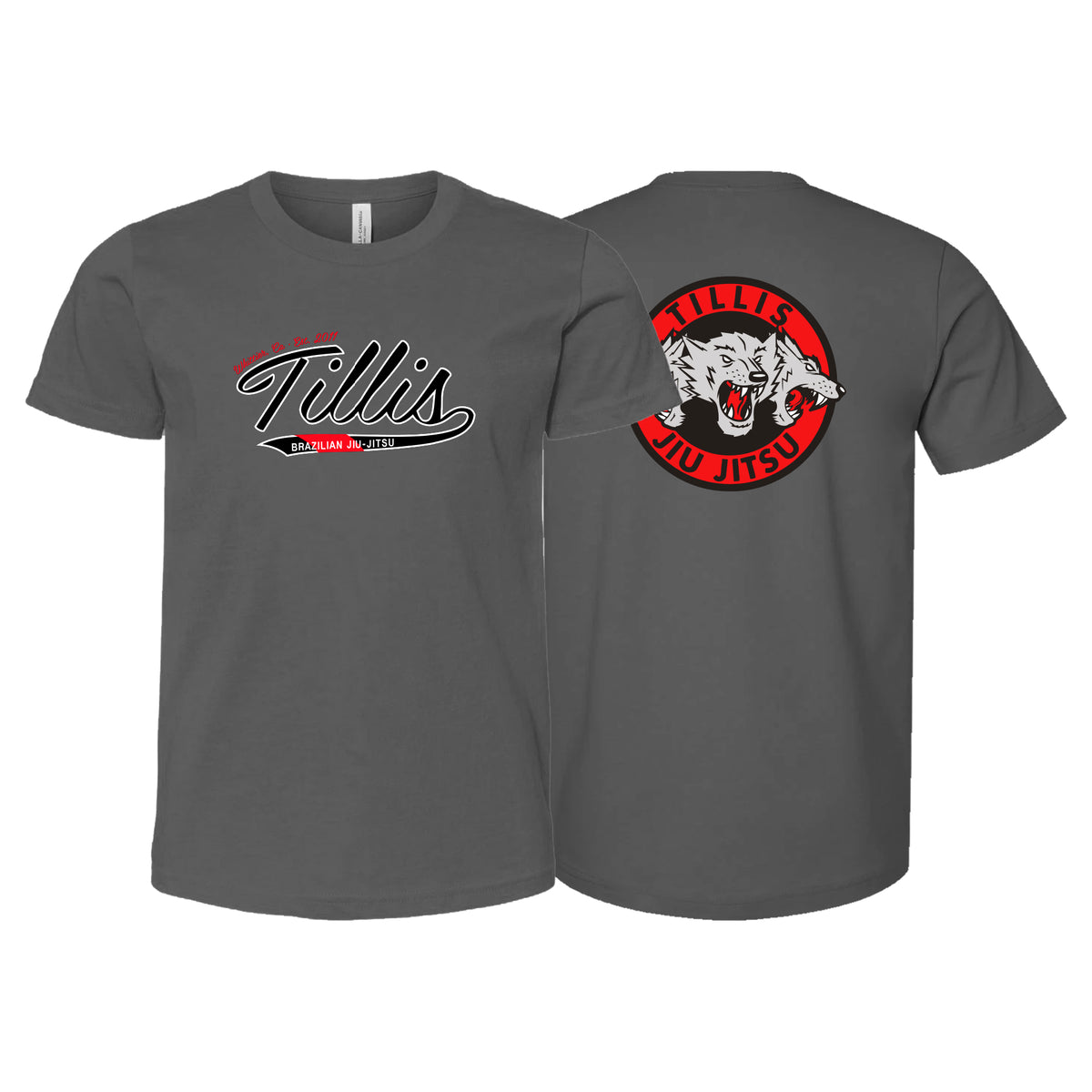 Tillis BJJ Academy Kids Shirts #8044 A