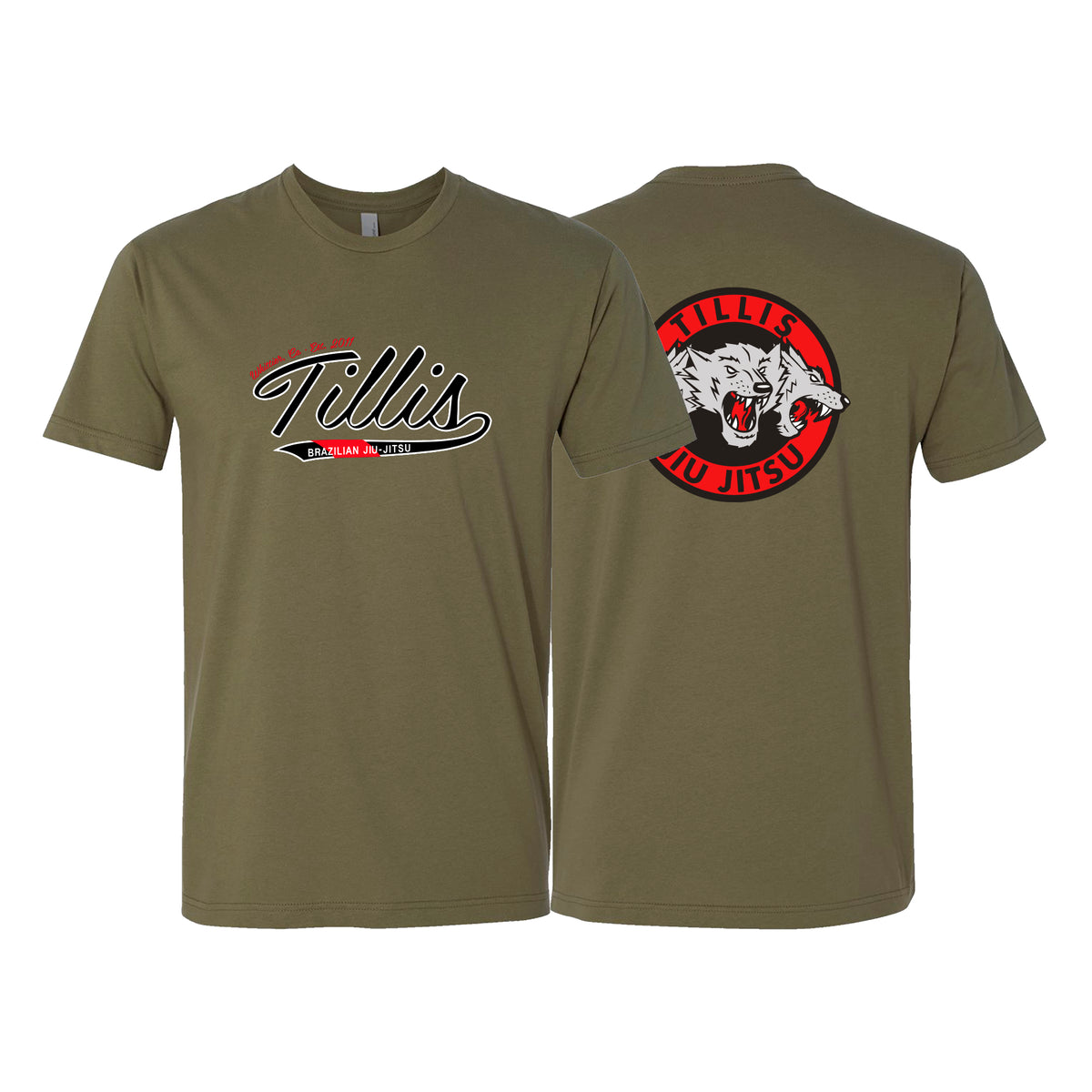 Tillis BJJ Next Level Adult Shirts #8044 A