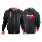 Tillis BJJ Academy Sherpa Lined Zip-Up Hoodie #8044 B