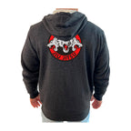 Tillis BJJ Academy Sherpa Lined Zip-Up Hoodie #8044 B