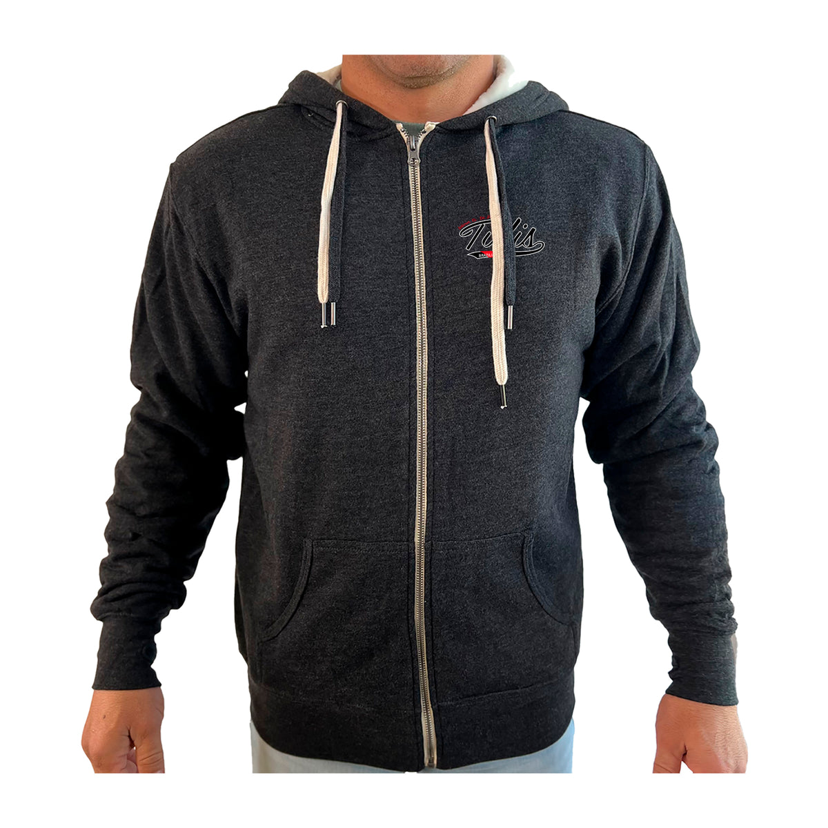 Tillis BJJ Academy Sherpa Lined Zip-Up Hoodie #8044 B