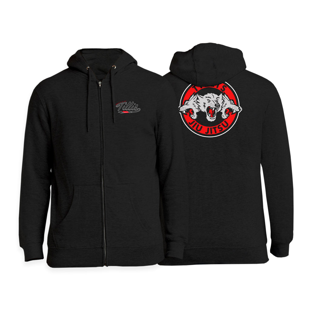 Tillis BJJ Academy Zip Up Hoodies #8044 B