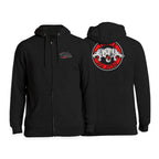 Tillis BJJ Academy Zip Up Hoodies #8044 B