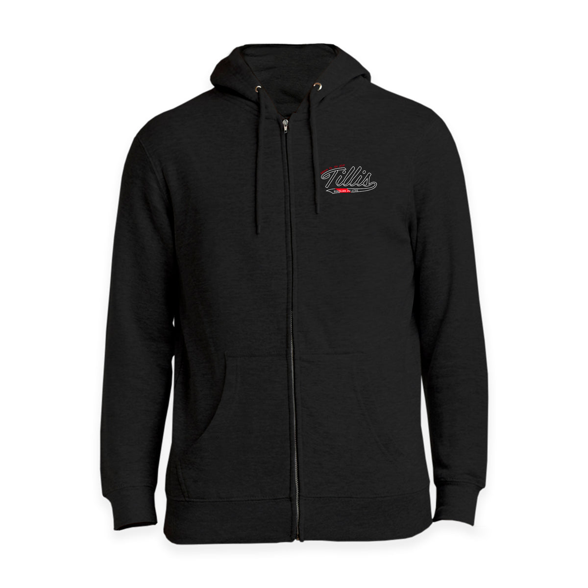 Tillis BJJ Academy Zip Up Hoodies #8044 B