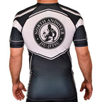 North Andover Jiu-Jitsu Academy Rash Guards Black/White #8045 A