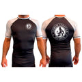 North Andover Jiu-Jitsu All Black Ranked Short Sleeve Rash Guards #8045 A