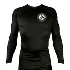 North Andover Jiu-Jitsu All Black Custom Rash Guards Long Sleeves #8045 A
