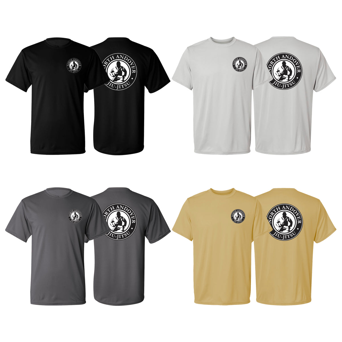 North Andover Jiu-Jitsu Academy Dry Fit Shirts #8045 A