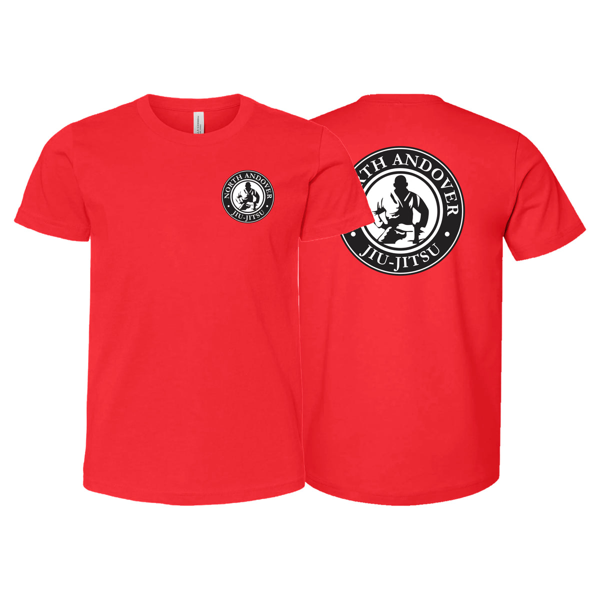 North Andover Jiu-Jitsu Academy Kids Shirts #8045 A
