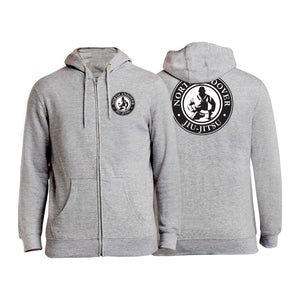 North Andover Jiu-Jitsu Academy Zip Up Hoodies #8045 A