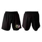 Black Tie BJJ All black Custom Shorts 2.0 #8048 A