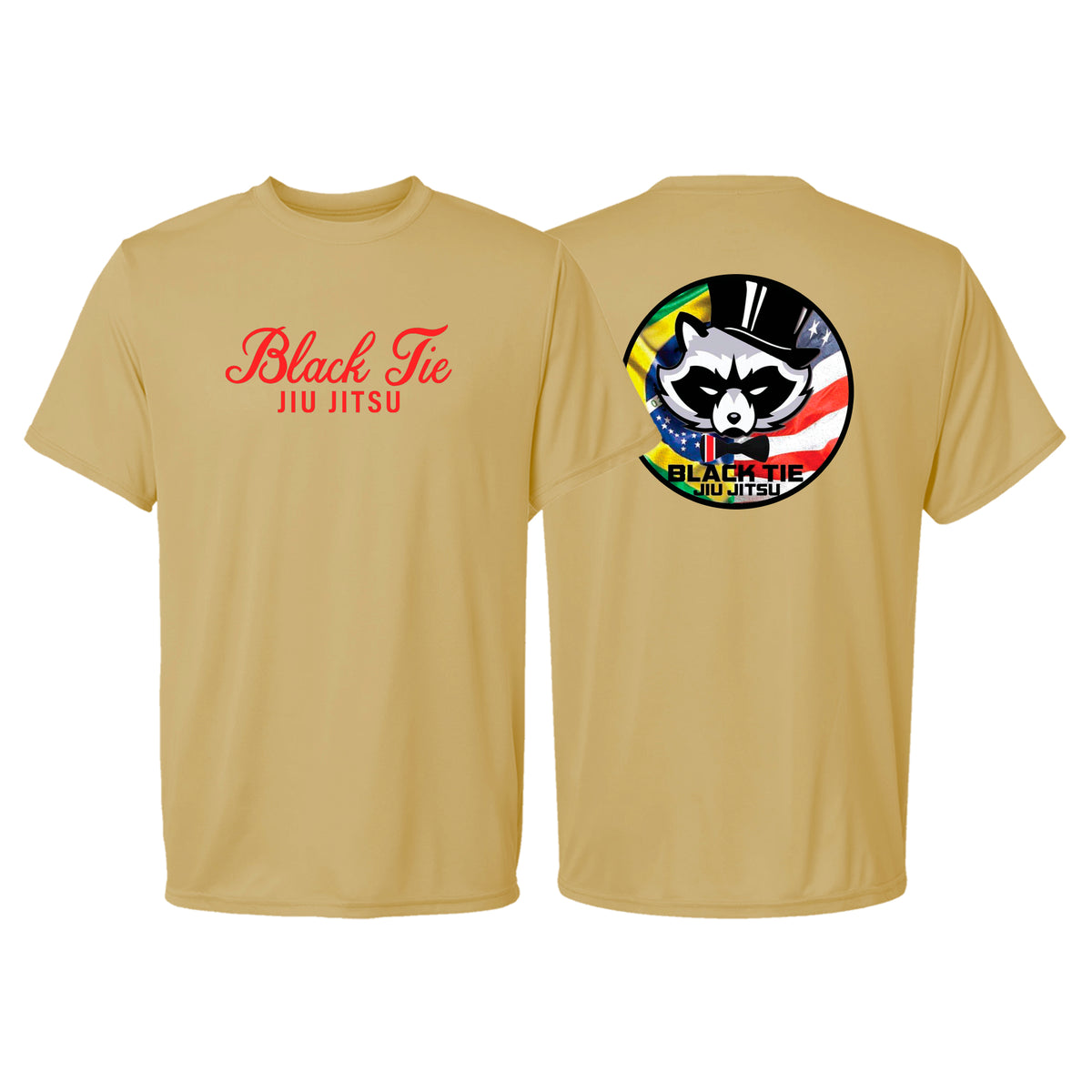 Black Tie BJJ Academy Dry Fit Shirts #8048 A