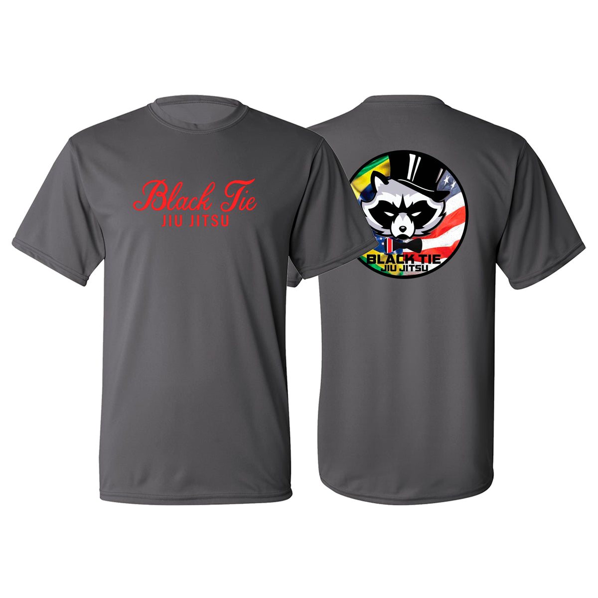 Black Tie BJJ Academy Dry Fit Shirts #8048 A