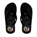 Black Tie BJJ Custom Flip Flops #8048 A