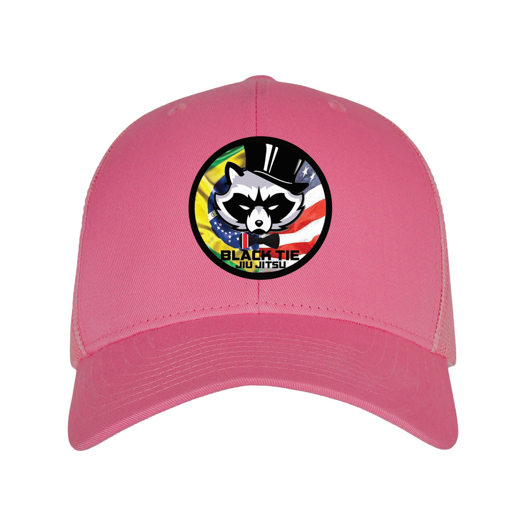 Black Tie BJJ Academy Trucker Hat #8048 A