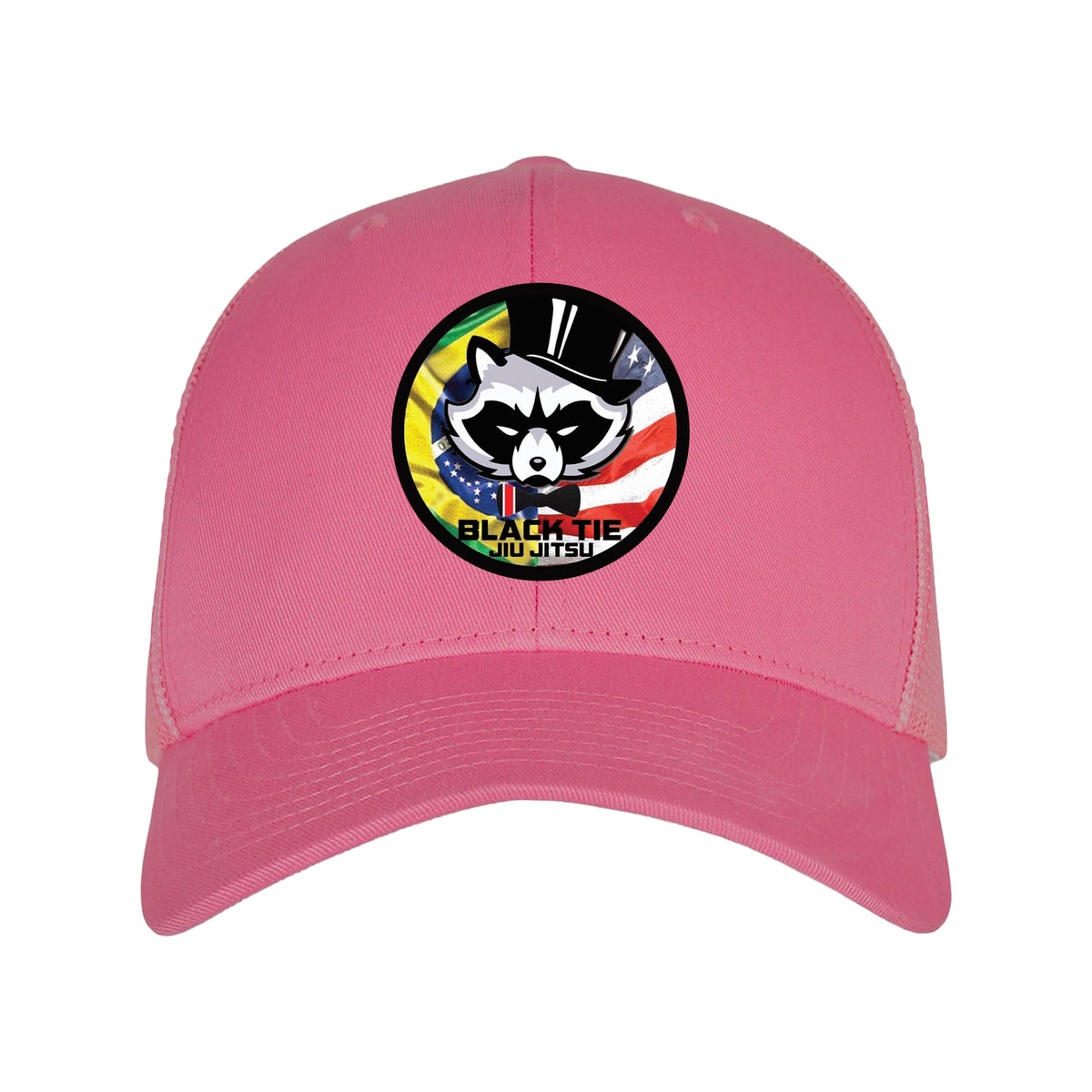 Black Tie BJJ Academy Trucker Hat #8048 A