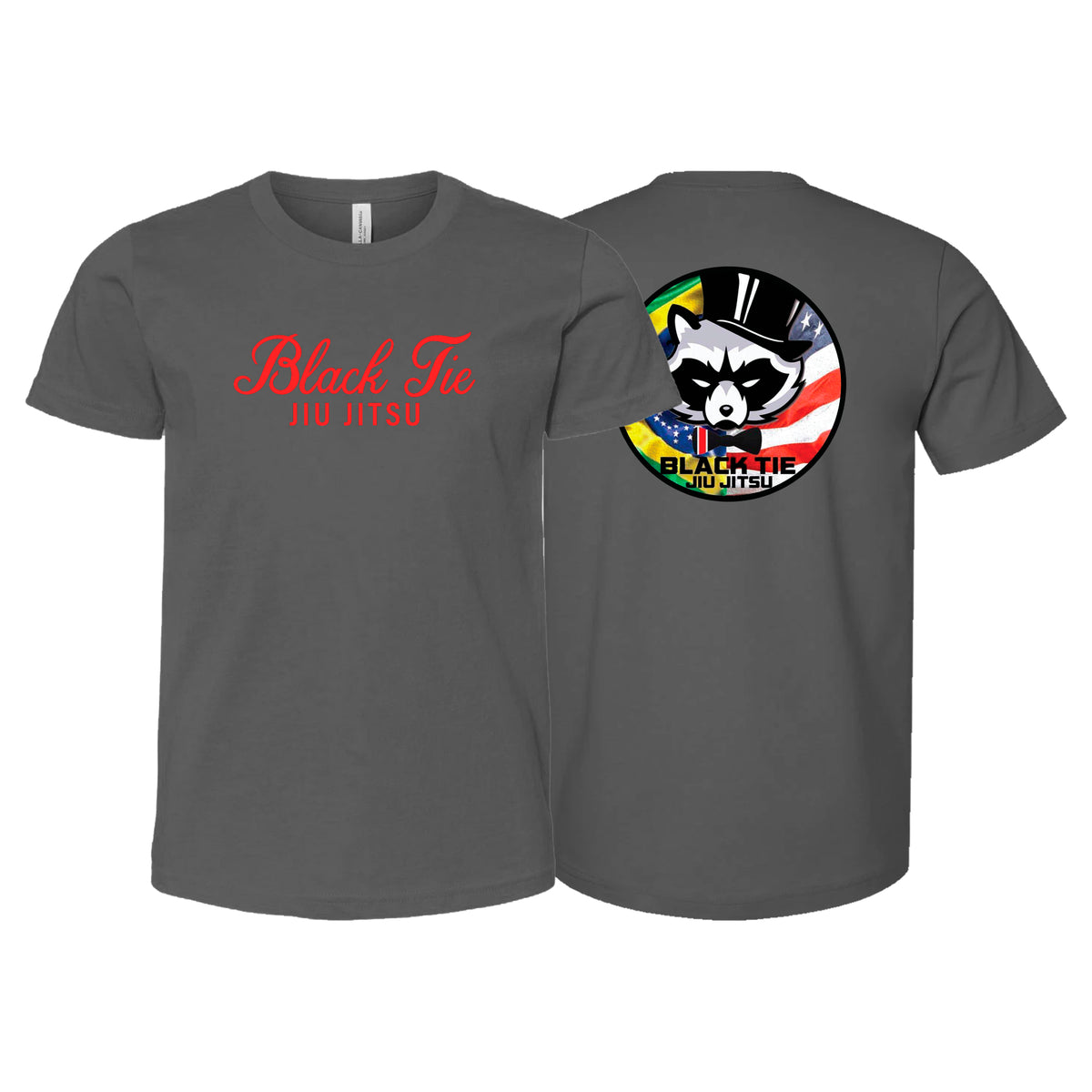 Black Tie BJJ Academy Kids Shirts #8048 A