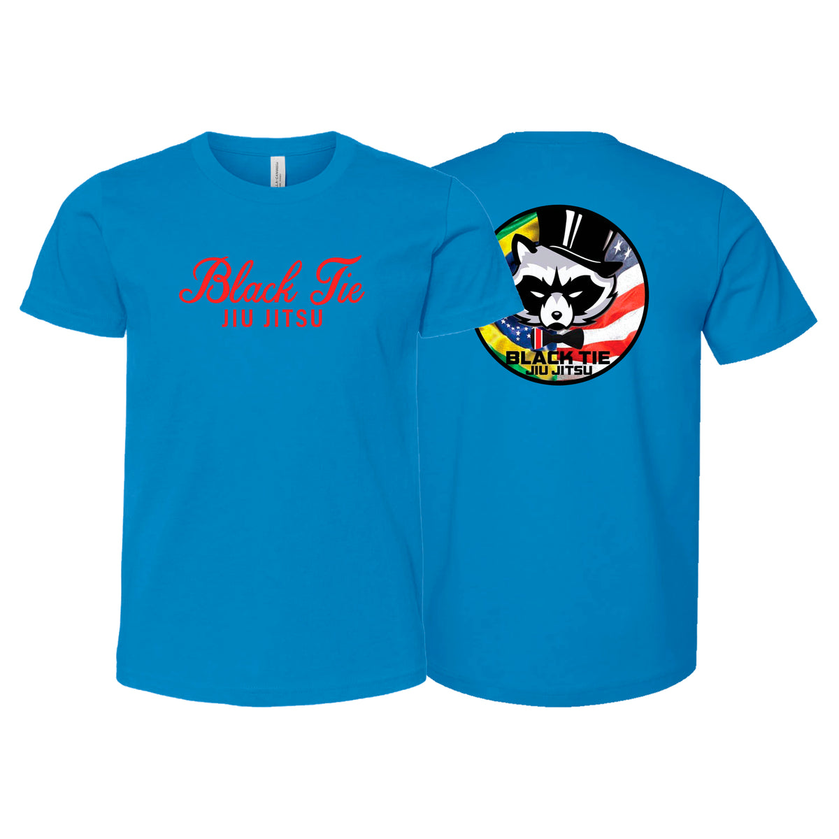 Black Tie BJJ Academy Kids Shirts #8048 A