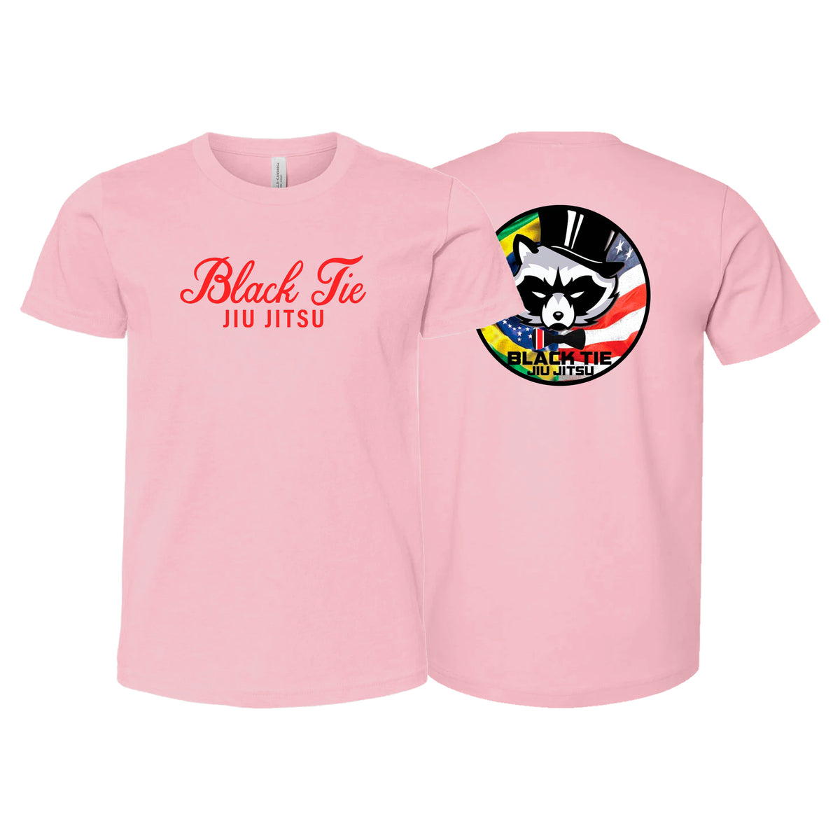 Black Tie BJJ Academy Kids Shirts #8048 A