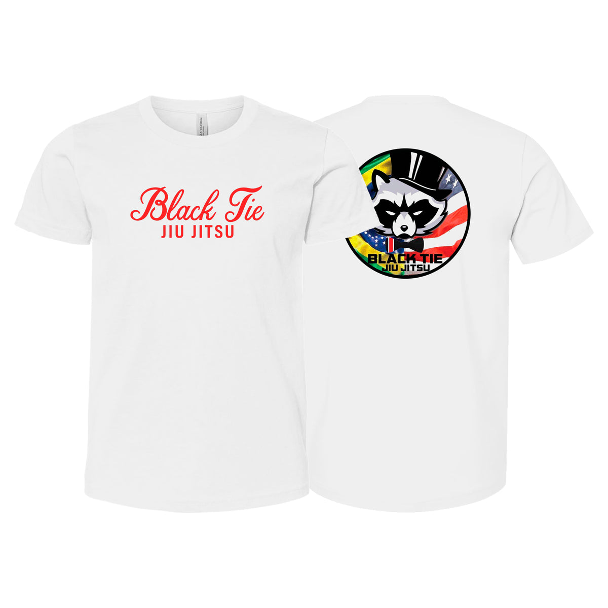 Black Tie BJJ Academy Kids Shirts #8048 A