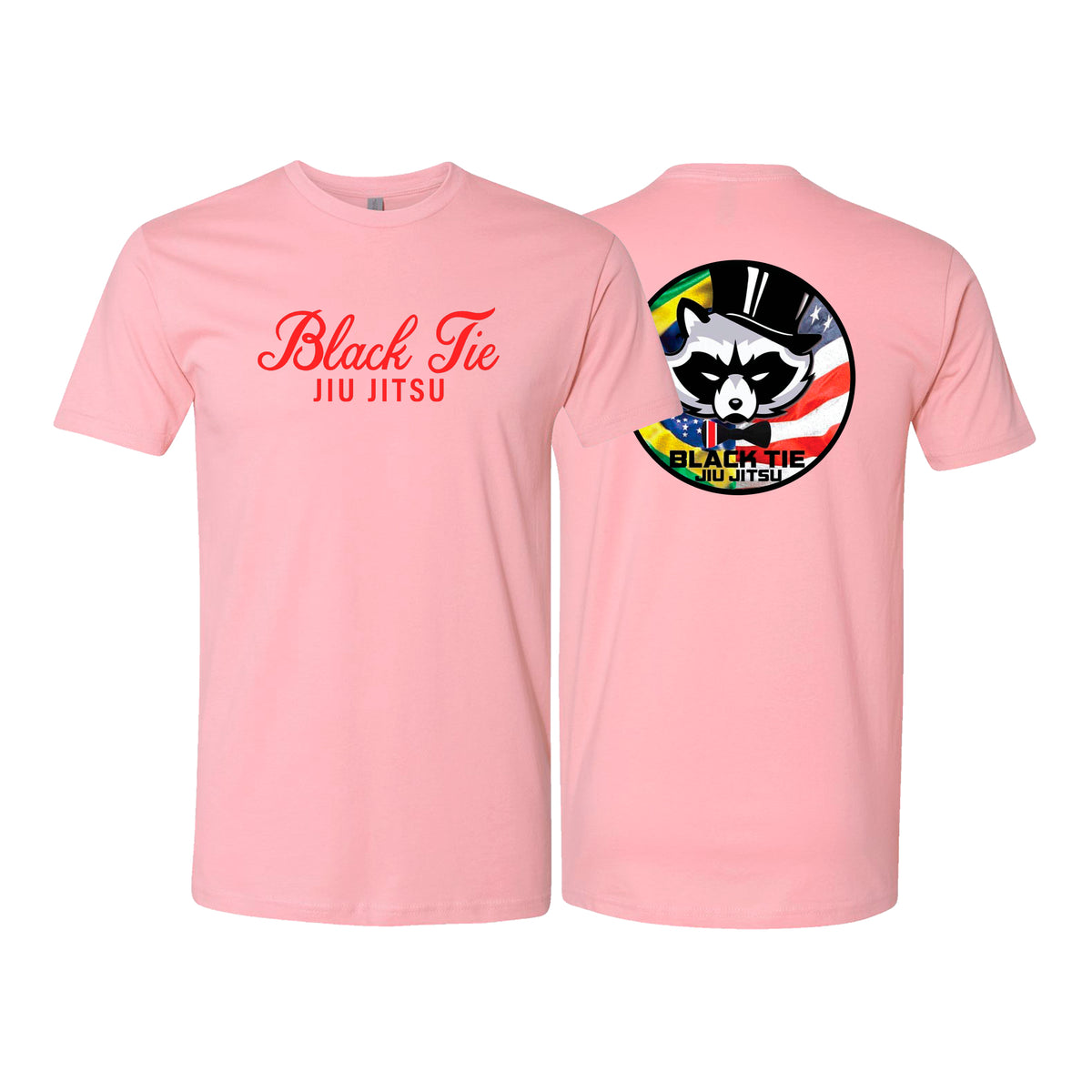 Black Tie BJJ Next Level Adult Shirts #8048 A