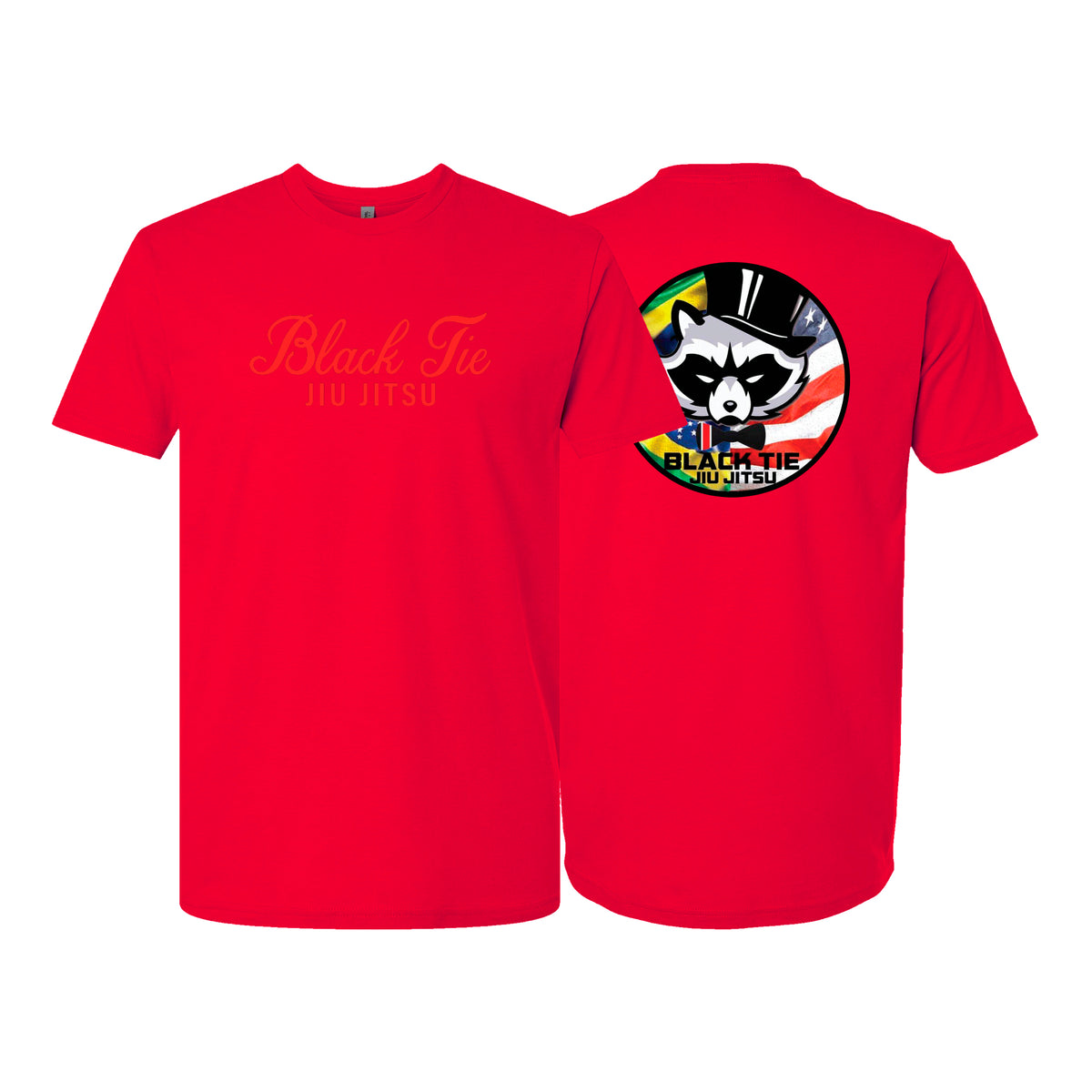 Black Tie BJJ Next Level Adult Shirts #8048 A