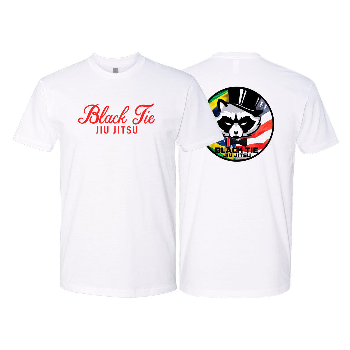 Black Tie BJJ Next Level Adult Shirts #8048 A