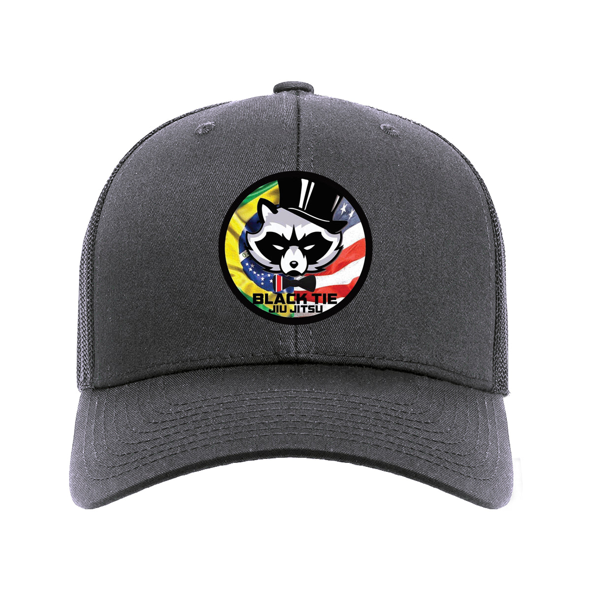 Black Tie BJJ Academy Trucker Hat #8048 A