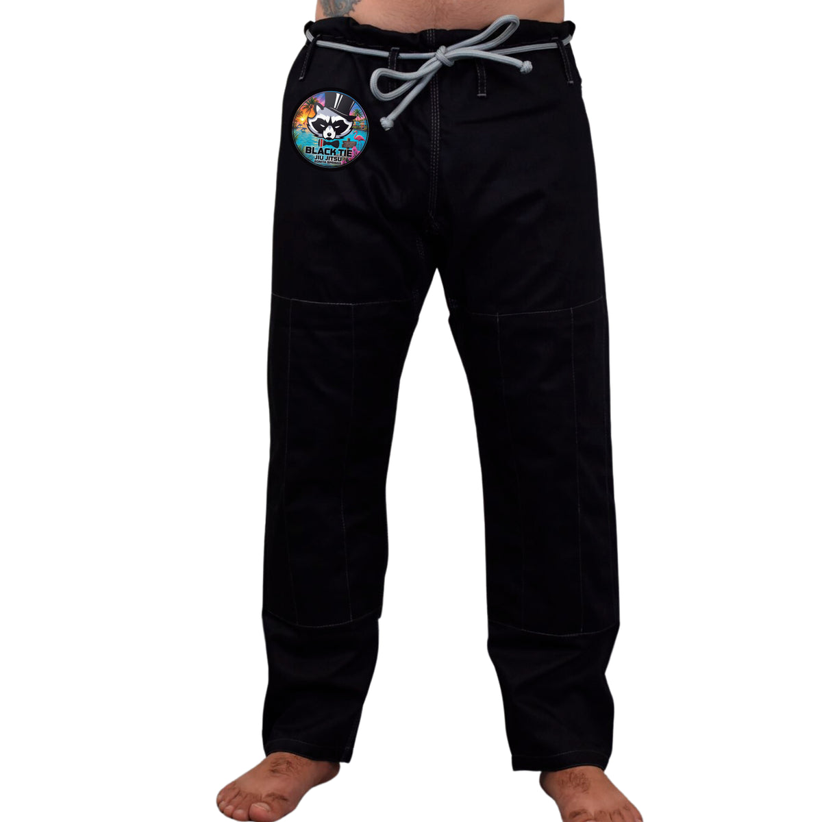 Black Tie BJJ Academy Kids Gi - Black #221 B