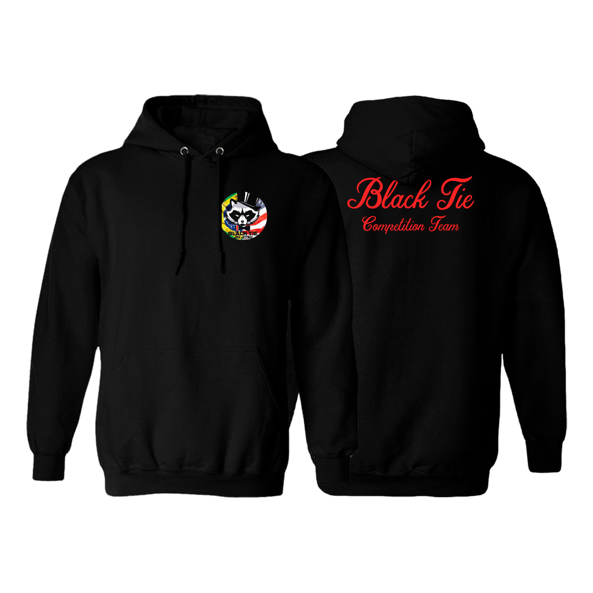 Black Tie BJJ Academy Sweater Hoodie #8048 B