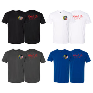 Black Tie BJJ Next Level Adult Shirts #8048 B