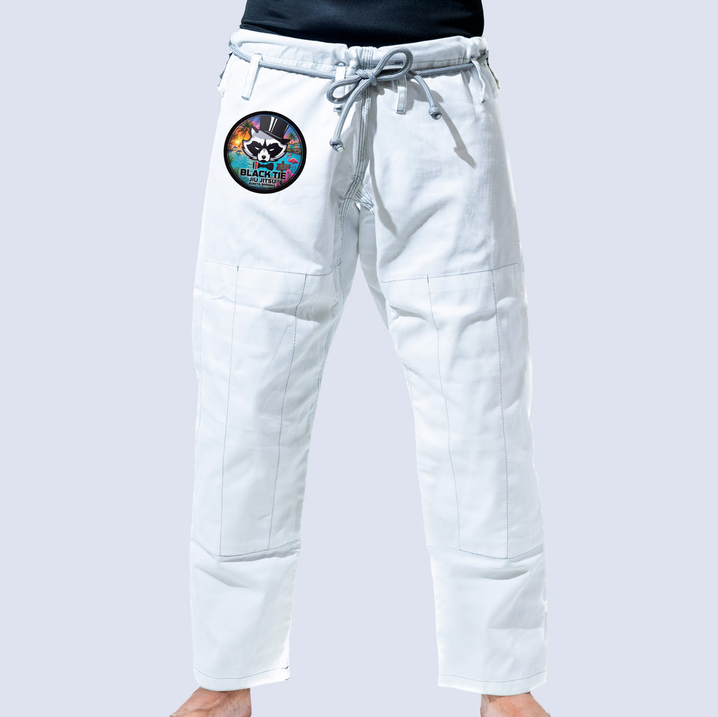 Black Tie BJJ Academy Women's Gi - White #221 B