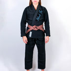 Black Tie BJJ Academy Women's Gi - Black #221 B