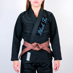 Black Tie BJJ Academy Women's Gi - Black #221 B