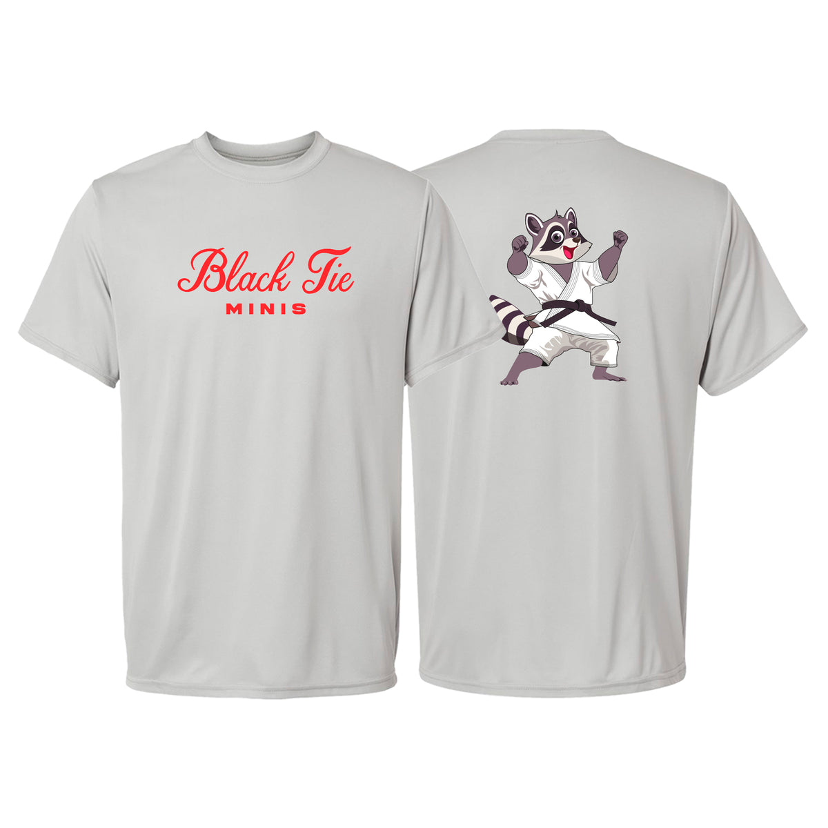 Black Tie BJJ Academy Dry Fit Shirts #8048 D (Minis)