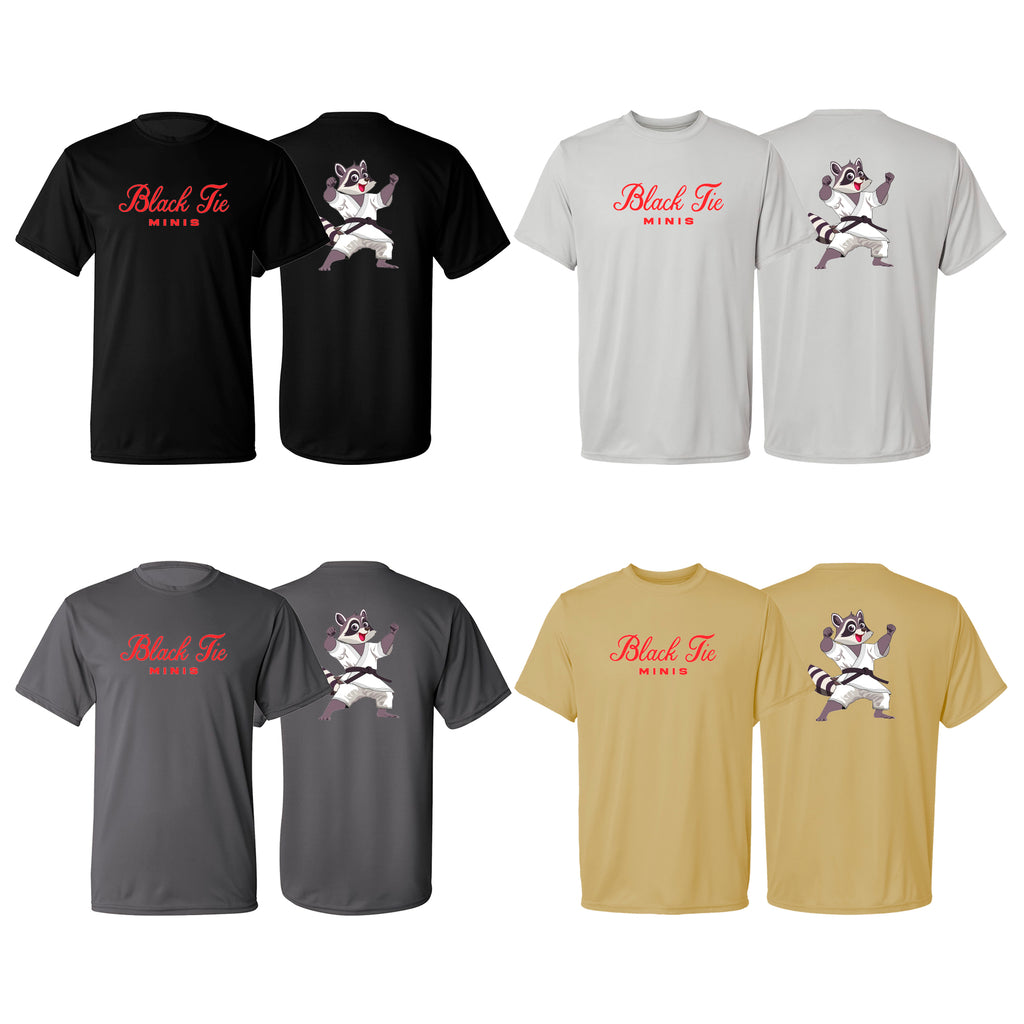 Black Tie BJJ Academy Dry Fit Shirts #8048 D (Minis)