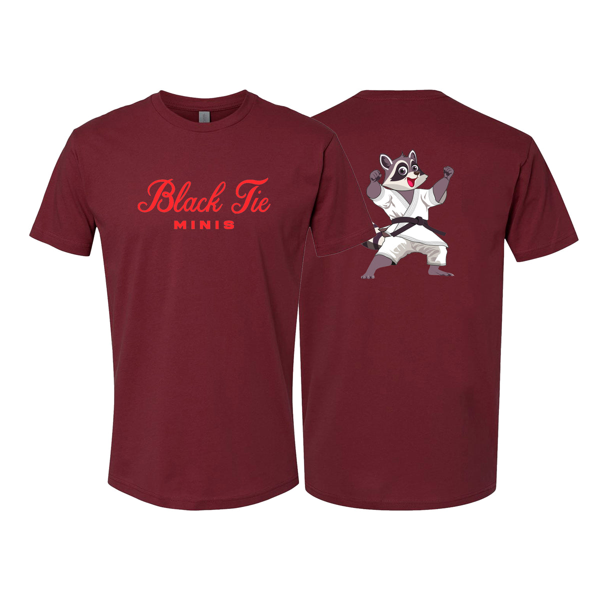 Black Tie BJJ Next Level Adult Shirts #8048 D (Minis)