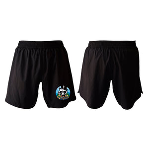 Black Tie BJJ All Black Custom Shorts 2.0 #8048 E