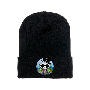 Black Tie BJJ Academy Beanies #8048 E