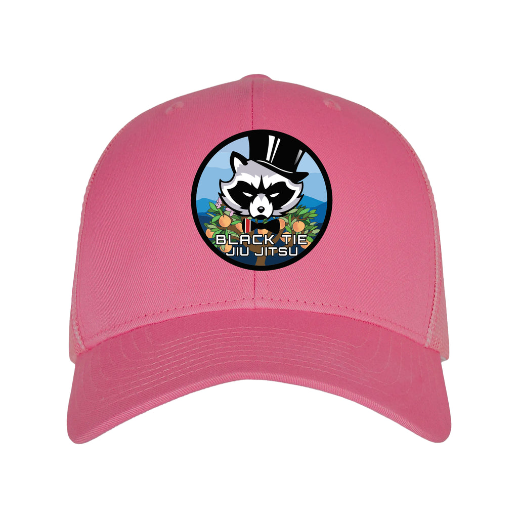 Black Tie BJJ Academy Trucker Hat #8048 E