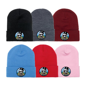 Black Tie BJJ Academy Beanies #8048 E