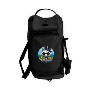 Black Tie BJJ Academy Hybrid Duffel Backpack #8048 E